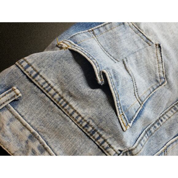 Light Wash Jeans Denim Unique Size 8 - Picture 7 of 10